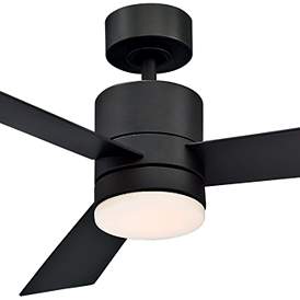 Image3 of 52" Modern Forms Axis Bronze LED Wet Rated Smart Ceiling Fan more views