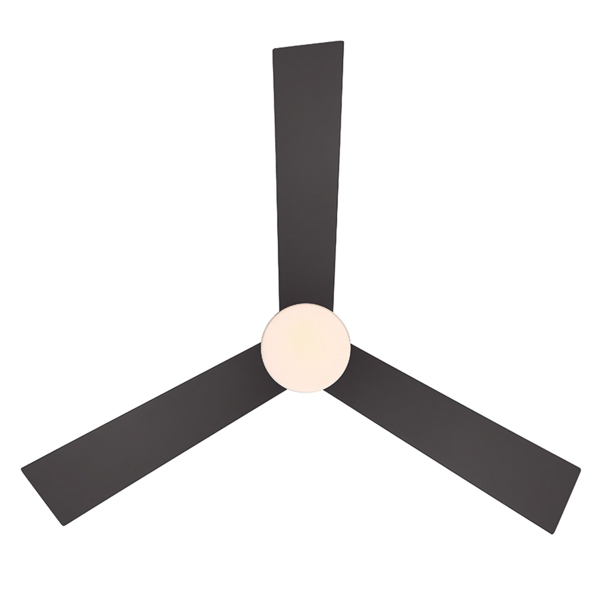 52" Modern Forms Axis Bronze LED Wet Rated Smart Ceiling Fan