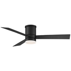 52&quot; Modern Forms Axis Flush Black LED Smart Ceiling Fan