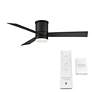52" Modern Forms Axis Flush Black LED Smart Ceiling Fan