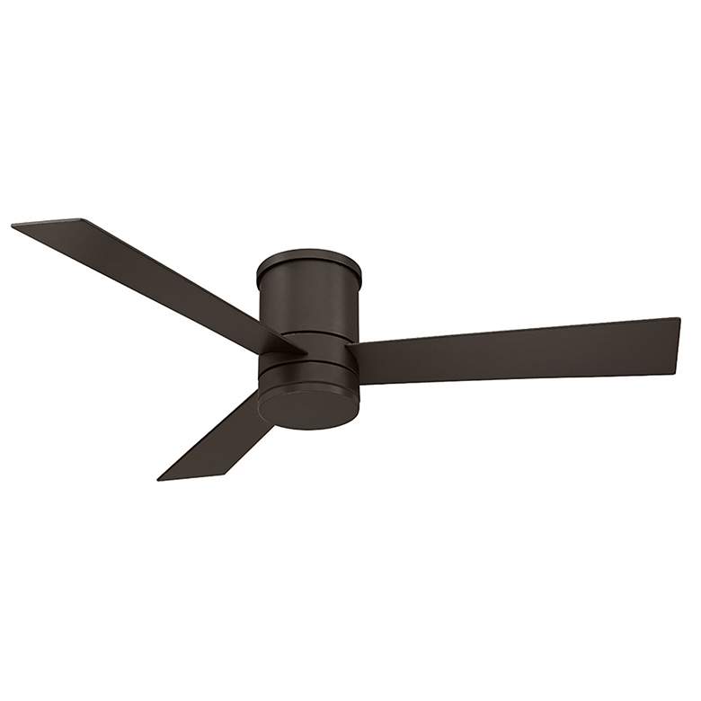 Image 3 52" Modern Forms Axis Flush Bronze 2700K LED Smart Ceiling Fan more views