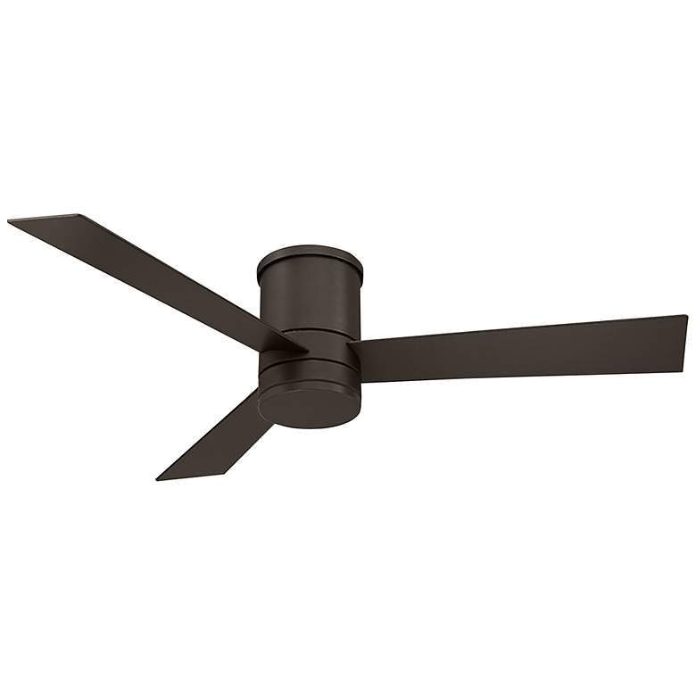 Image 4 52" Modern Forms Axis Flush Bronze 2700K LED Smart Ceiling Fan more views