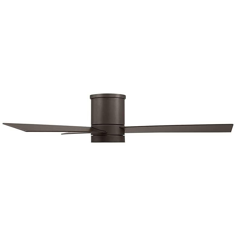 Image 5 52" Modern Forms Axis Flush Bronze 2700K LED Smart Ceiling Fan more views