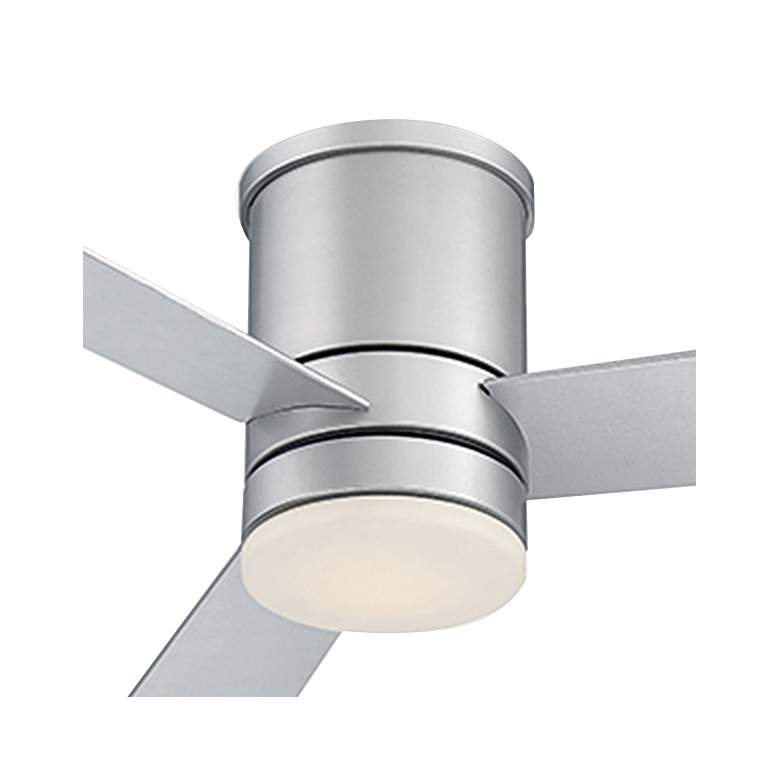 Image 2 52 inch Modern Forms Axis Flush Titanium LED Smart Ceiling Fan more views
