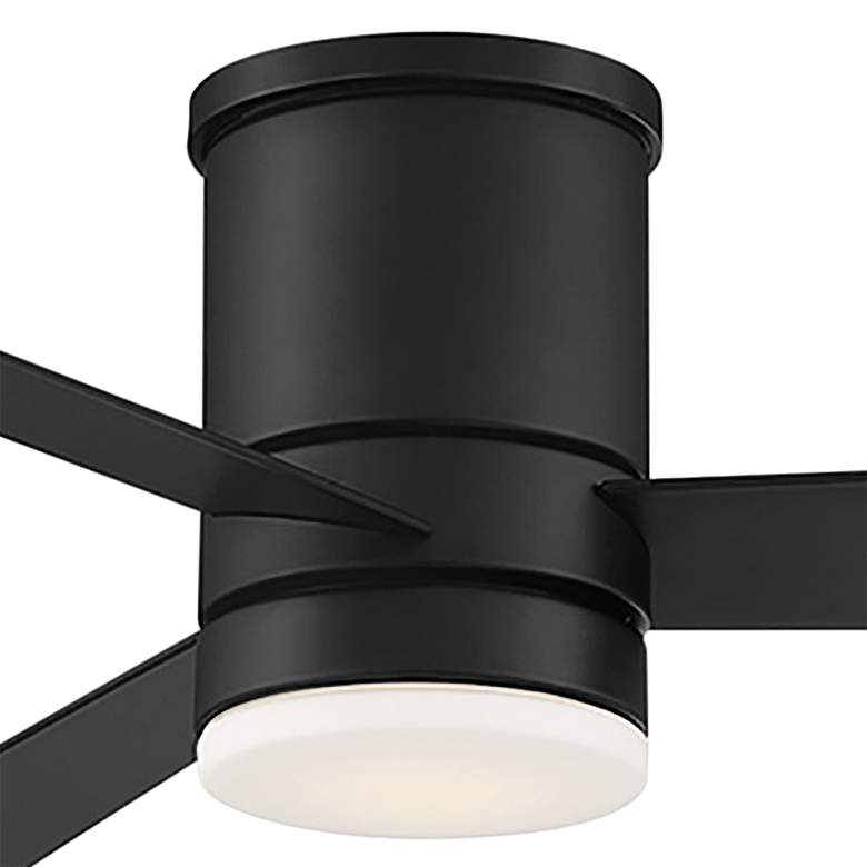 Image 4 52 inch Modern Forms Axis Matte Black 2700K LED Smart Ceiling Fan more views