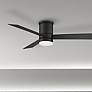 52" Modern Forms Axis Matte Black LED Smart Ceiling Fan