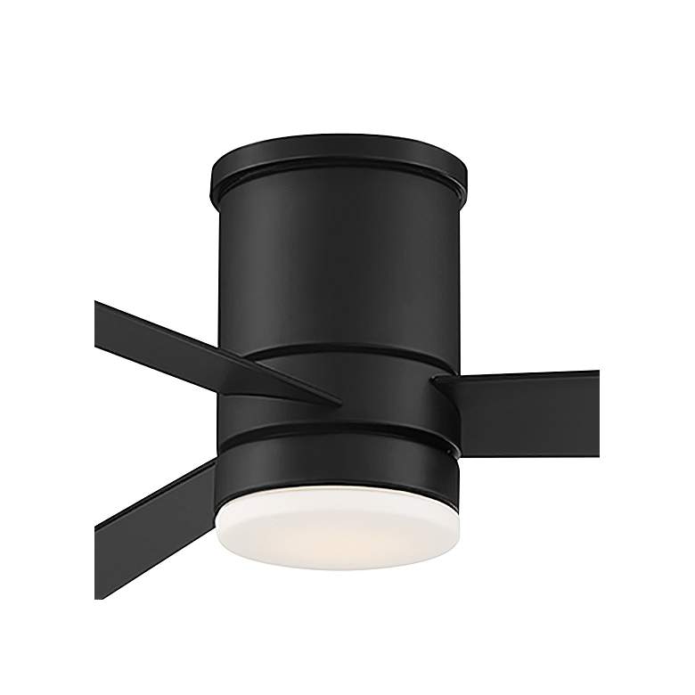 Image 3 52 inch Modern Forms Axis Matte Black LED Smart Ceiling Fan more views