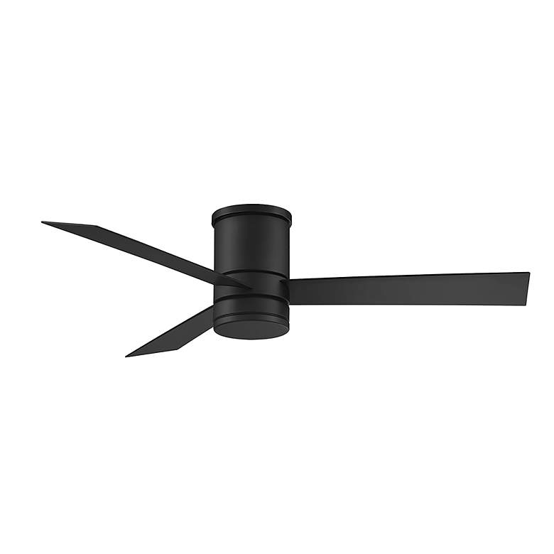 Image 4 52 inch Modern Forms Axis Matte Black LED Smart Ceiling Fan more views