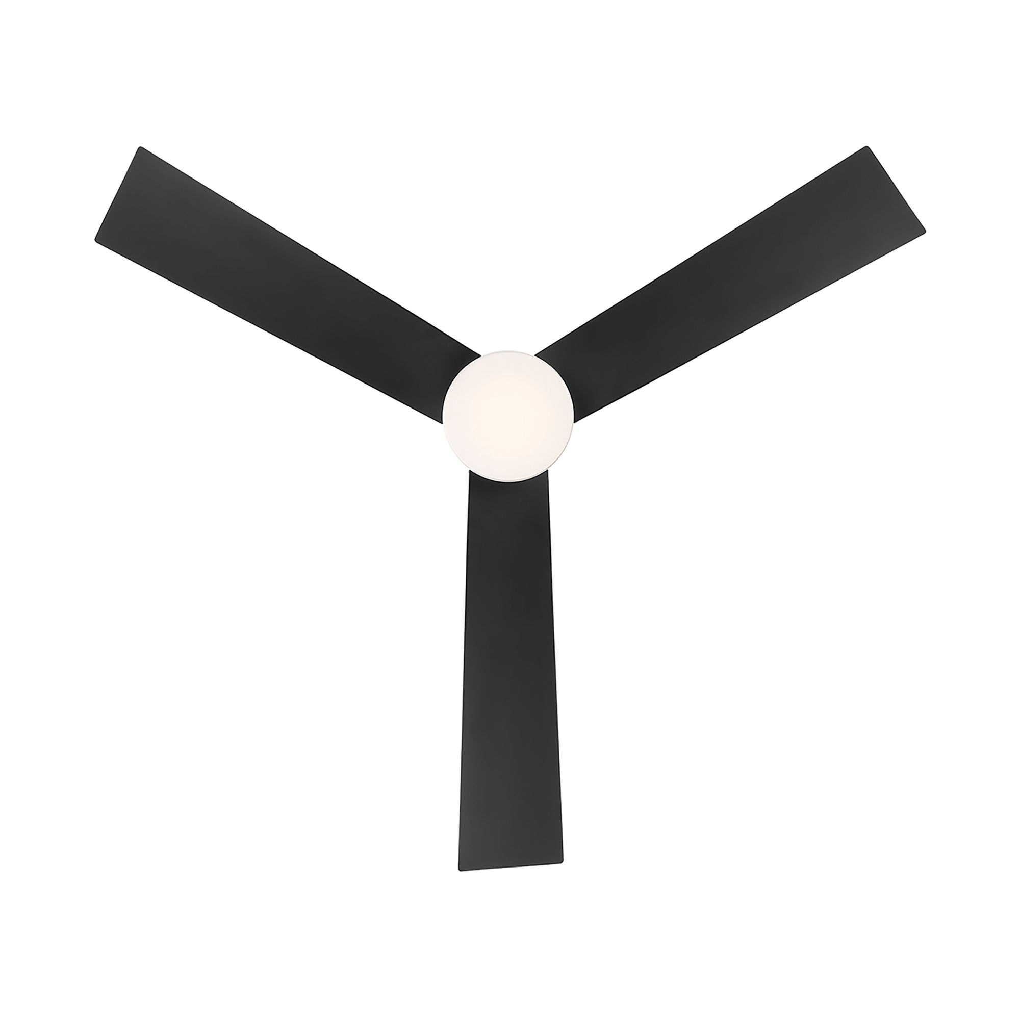 Image 7 52" Modern Forms Axis Matte Black LED Smart Indoor/Outdoor Ceiling Fan more views
