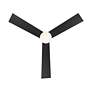 52" Modern Forms Axis Matte Black LED Smart Indoor/Outdoor Ceiling Fan