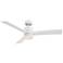 52" Modern Forms Axis Matte White 2700K LED Smart Ceiling Fan