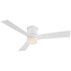52&quot; Modern Forms Axis Matte White 3500K LED Smart Ceiling Fan