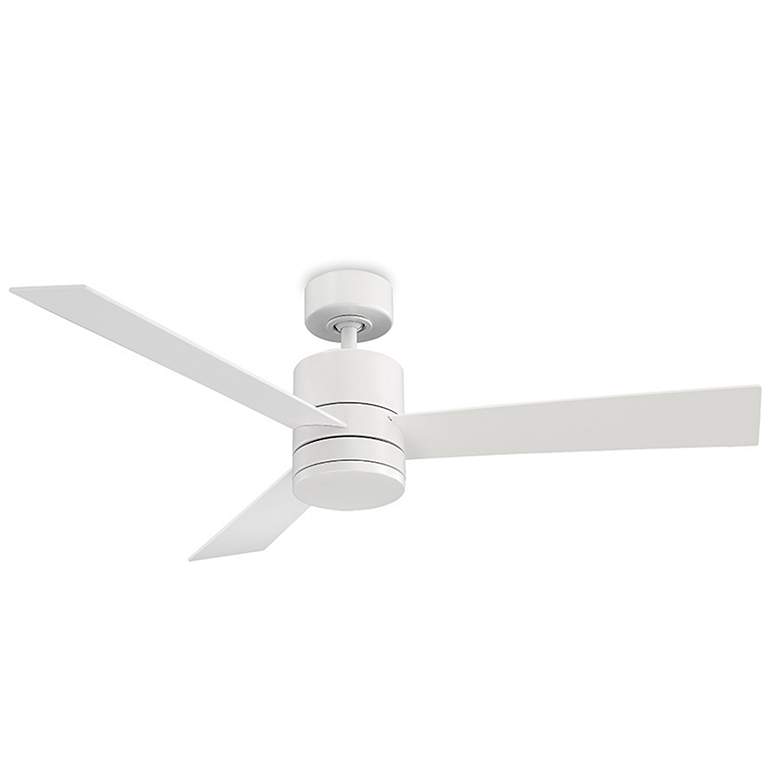 Image 5 52" Modern Forms Axis Matte White LED Wet Rated Smart Ceiling Fan more views