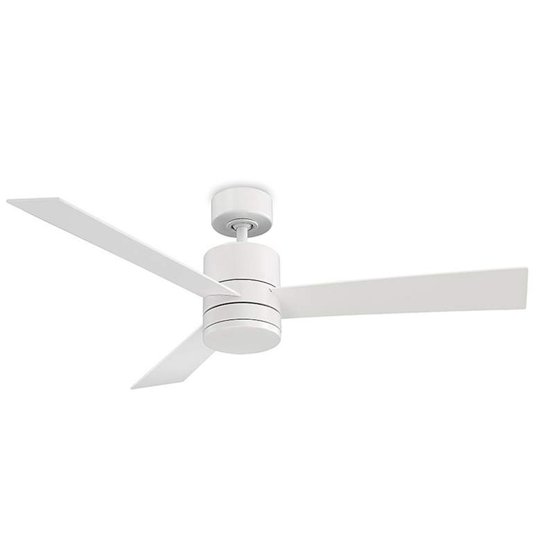 Image 5 52 inch Modern Forms Axis Matte White LED Wet Rated Smart Ceiling Fan more views