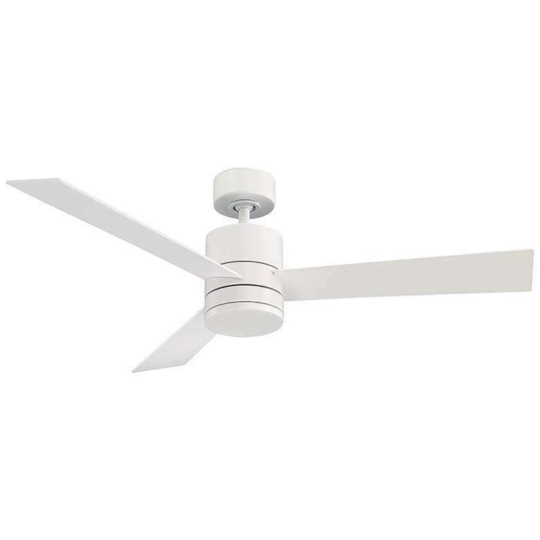 Image 7 52 inch Modern Forms Axis Matte White LED Wet Rated Smart Ceiling Fan more views