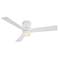 52" Modern Forms Axis White LED Smart Hugger Ceiling Fan