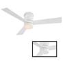 2_52" Modern Forms Axis White LED Smart Hugger Ceiling Fan more views
