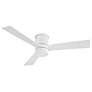 3_52" Modern Forms Axis White LED Smart Hugger Ceiling Fan more views
