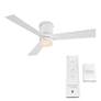 6_52" Modern Forms Axis White LED Smart Hugger Ceiling Fan more views
