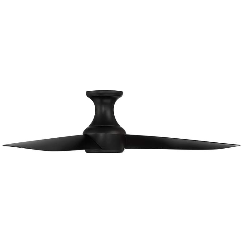 Image 4 52" Modern Forms Corona Matte Black LED Smart Hugger Fan more views