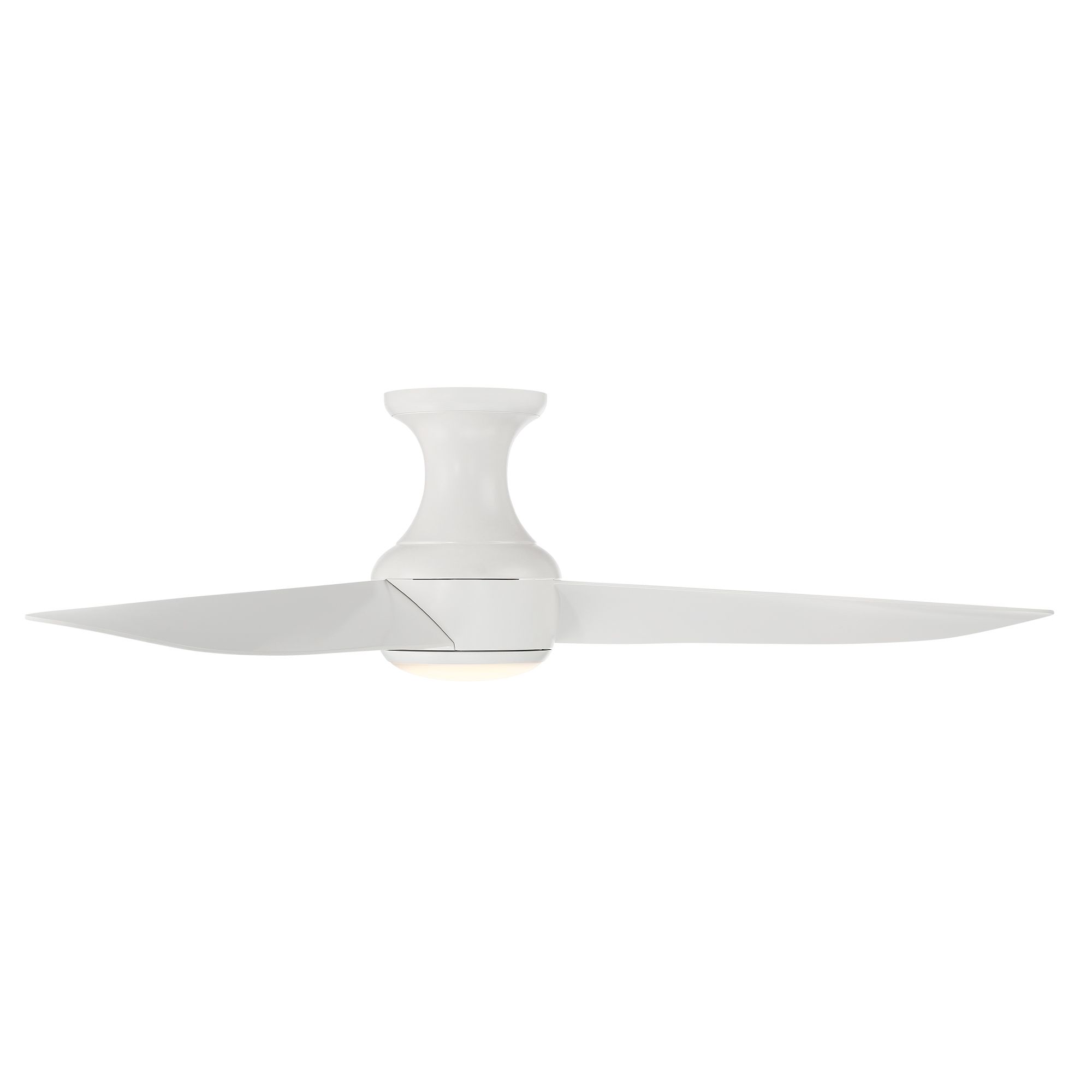 Image 2 52" Modern Forms Corona Matte White 2700K LED Ceiling Fan - Made to Or more views