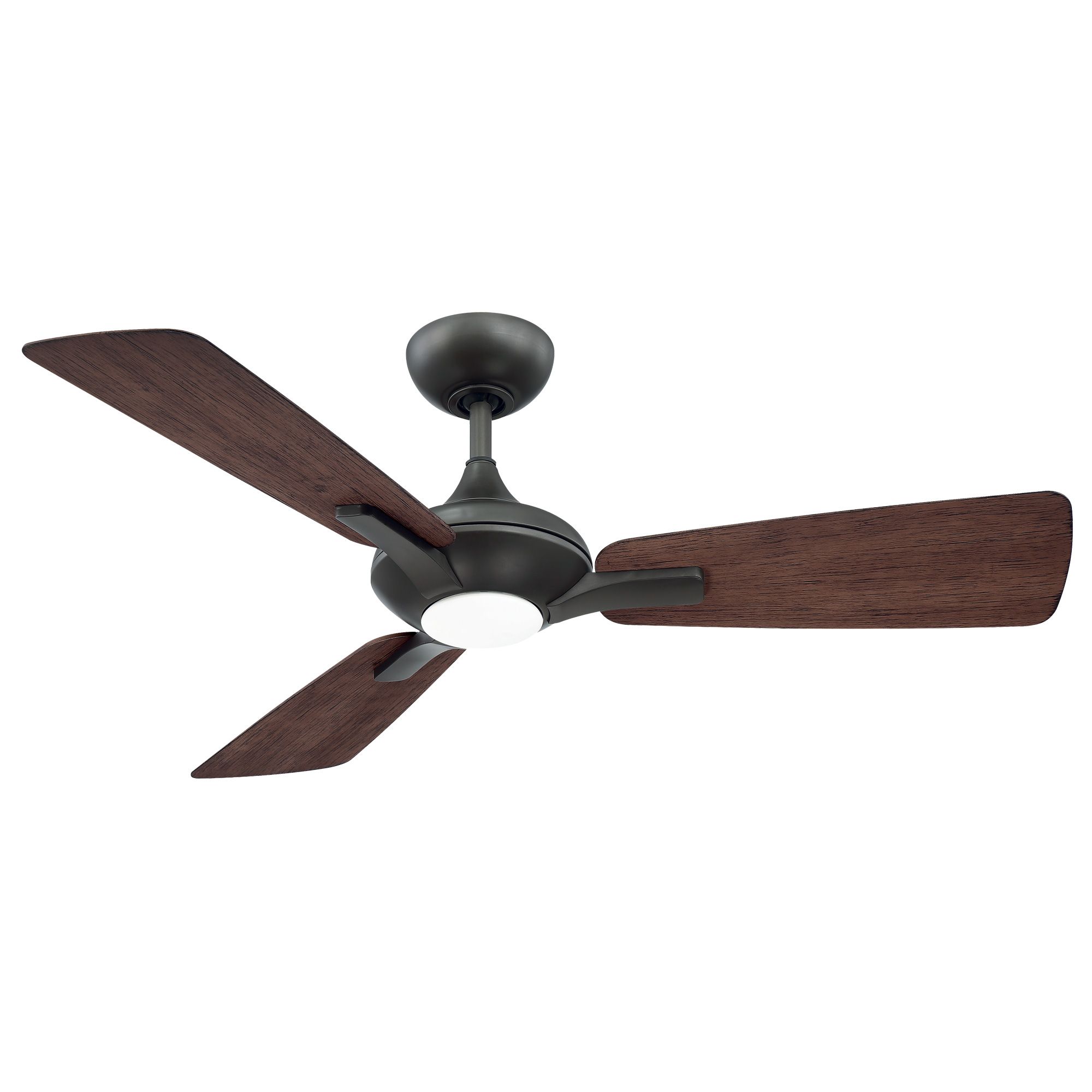 Image 4 52" Modern Forms Mykonos 3 Bronze LED Smart Indoor/Outdoor Ceiling Fan more views