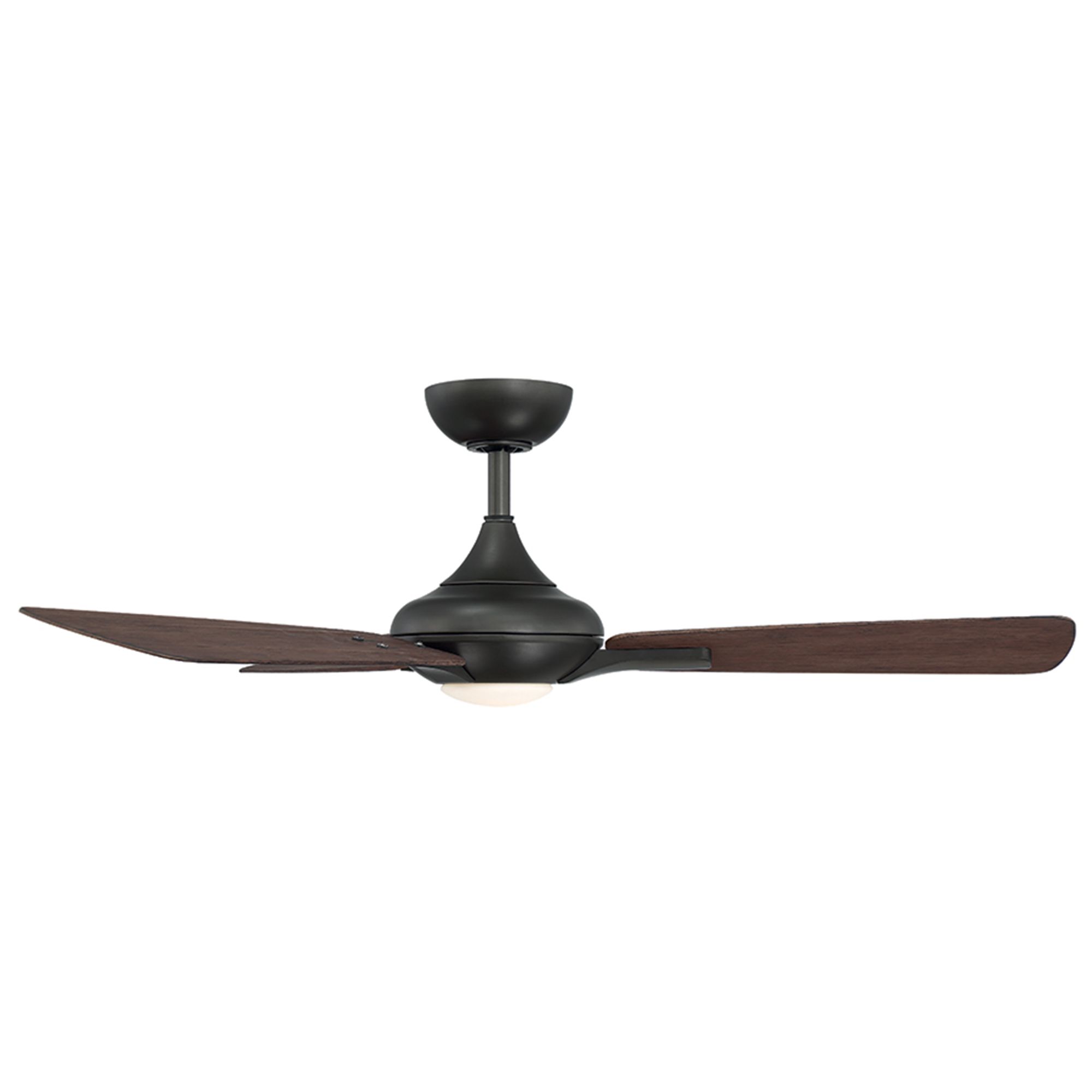 Image 5 52" Modern Forms Mykonos 3 Bronze LED Smart Indoor/Outdoor Ceiling Fan more views