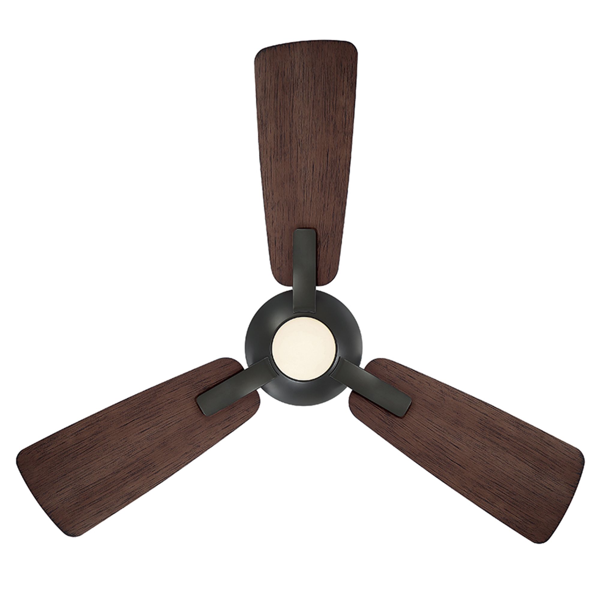 Image 6 52" Modern Forms Mykonos 3 Bronze LED Smart Indoor/Outdoor Ceiling Fan more views