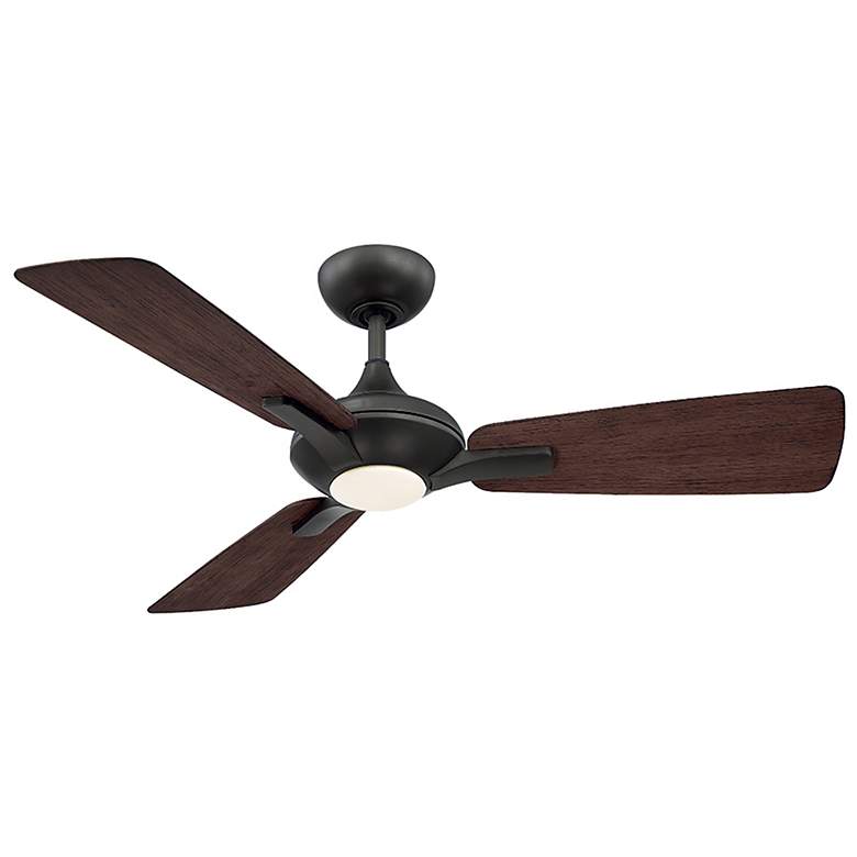 Image 1 52 inch Modern Forms Mykonos Bronze 3500K LED Wet Smart Ceiling Fan