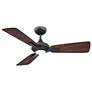 2_52" Modern Forms Mykonos Bronze 3500K LED Wet Smart Ceiling Fan more views