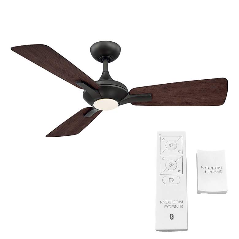 Image 7 52" Modern Forms Mykonos Bronze 3500K LED Wet Smart Ceiling Fan more views