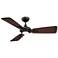 52" Modern Forms Mykonos Bronze LED Smart Ceiling Fan