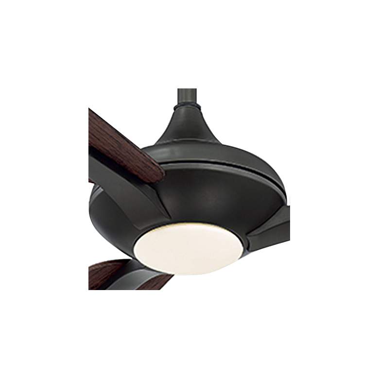 Image 4 52" Modern Forms Mykonos Bronze LED Smart Ceiling Fan more views