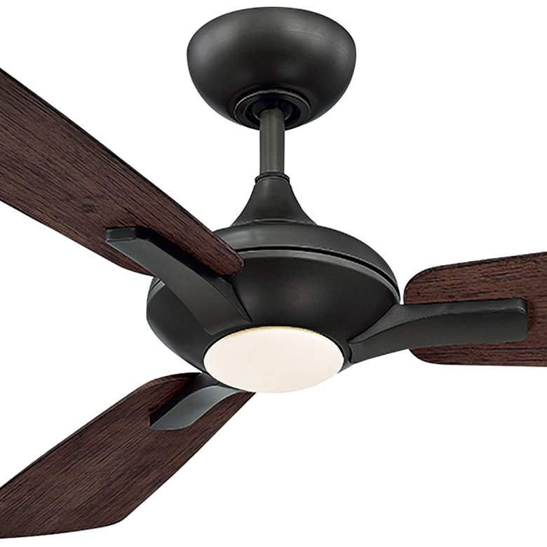 Image 3 52" Modern Forms Mykonos Bronze LED Wet Location Smart Ceiling Fan more views