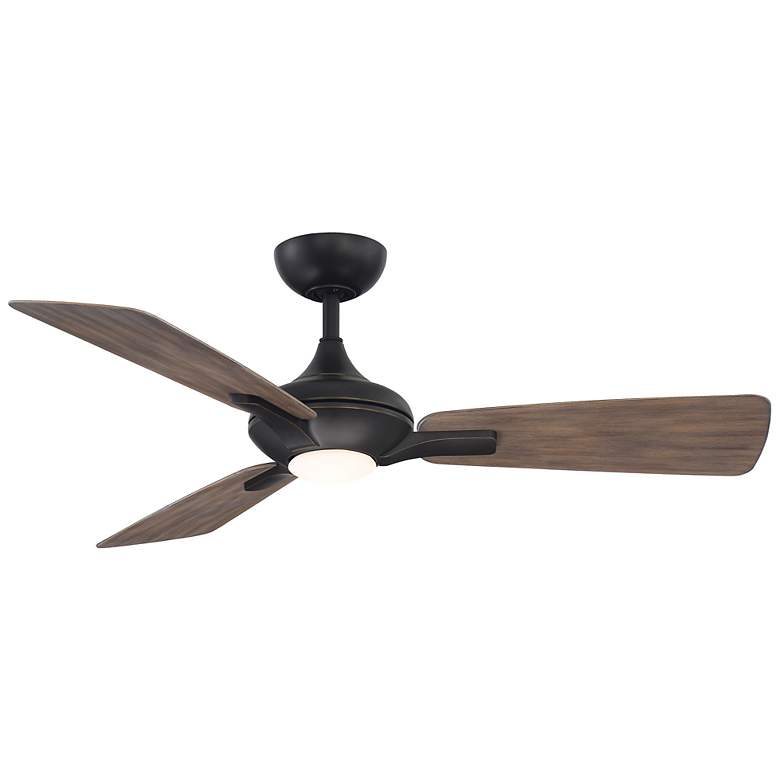 Image 1 52" Modern Forms Mykonos Bronze LED Wet Location Smart Ceiling Fan