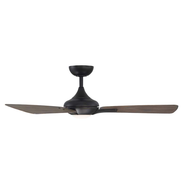 Image 3 52" Modern Forms Mykonos Bronze LED Wet Location Smart Ceiling Fan more views