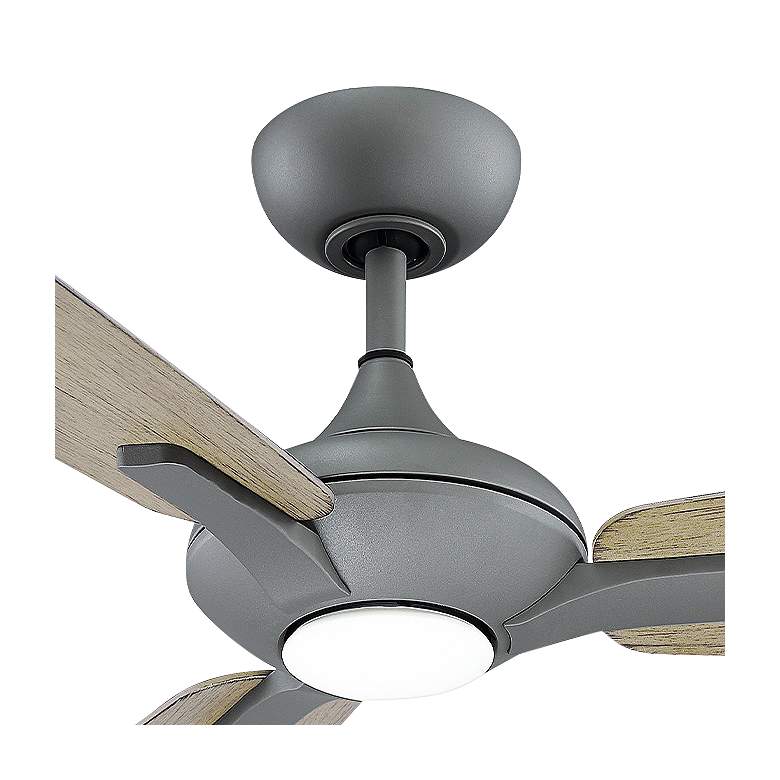 Image 2 52 inch Modern Forms Mykonos Graphite LED Smart Ceiling Fan more views