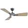 52" Modern Forms Mykonos Graphite LED Wet Ceiling Fan