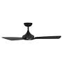 4_52" Modern Forms Mykonos Matte Black LED Smart Ceiling Fan more views