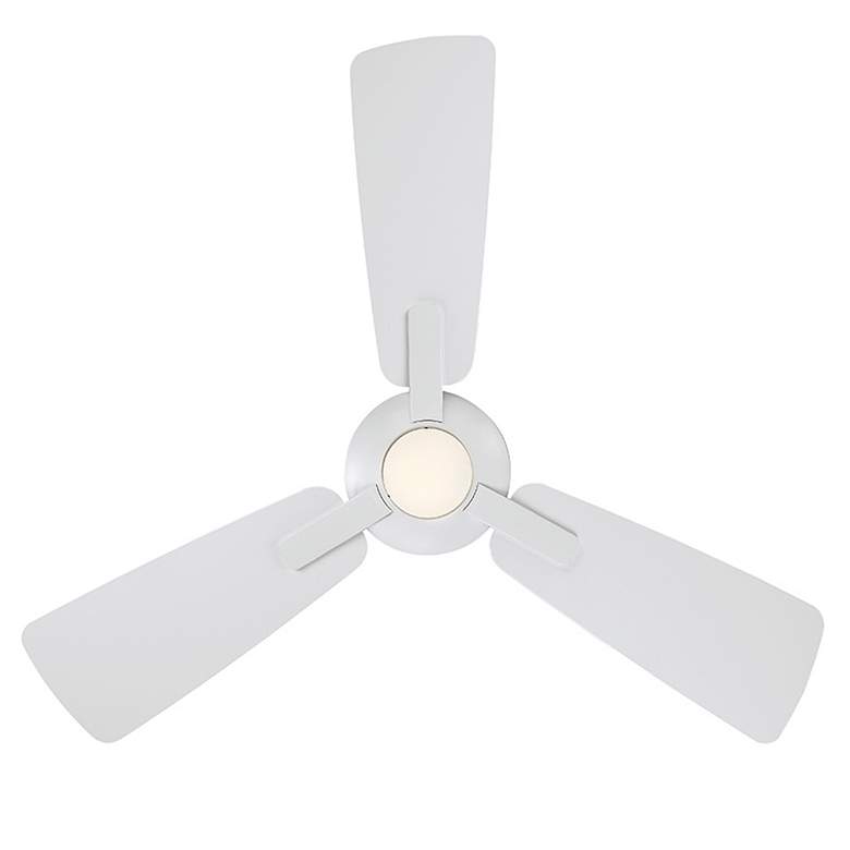 Image 4 52" Modern Forms Mykonos Matte White LED Ceiling Fan more views