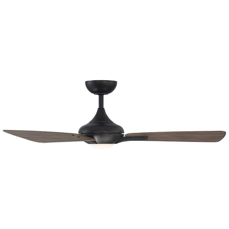 Image 4 52 inch Modern Forms Mykonos OIl-Rubbed Bronze 2700K LED Smart Ceiling Fan more views