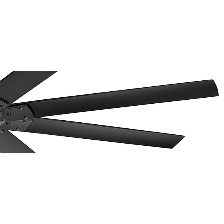 52&quot; Modern Forms Renegade Black LED Wet Ceiling Fan with Remote more views