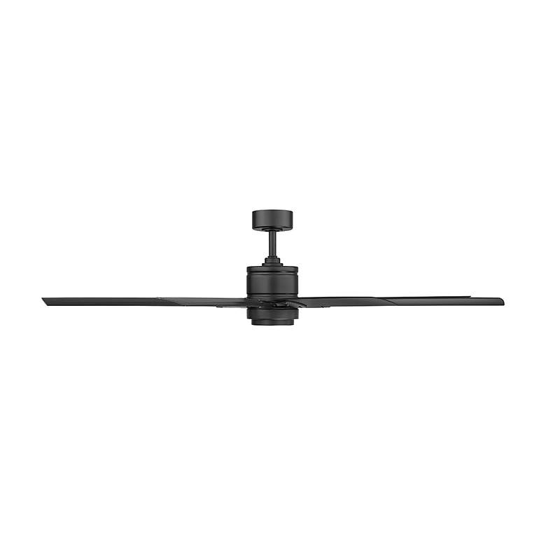 Image 4 52 inch Modern Forms Renegade Black LED Wet Rated Smart Ceiling Fan more views