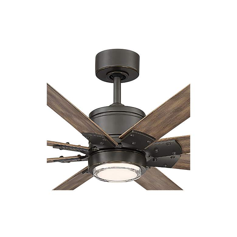 Image 4 52 inch Modern Forms Renegade Bronze 3500K LED Smart Ceiling Fan more views