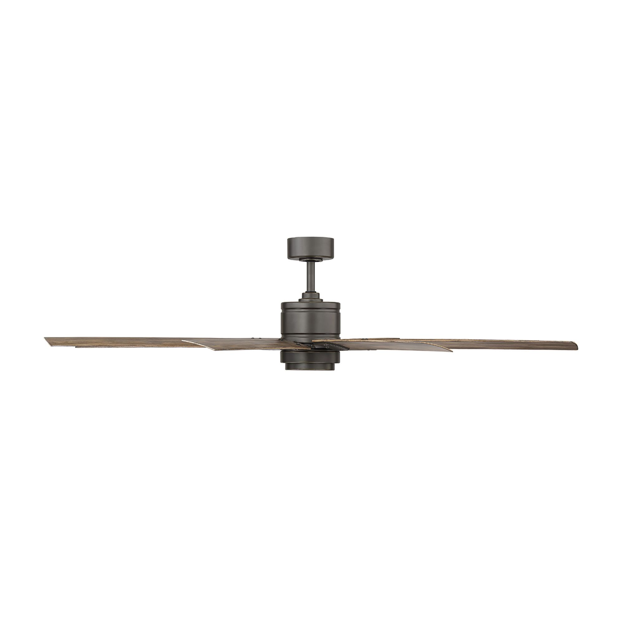 52" Modern Forms Renegade Bronze LED Smart Ceiling Fan - Made to Order in scene
