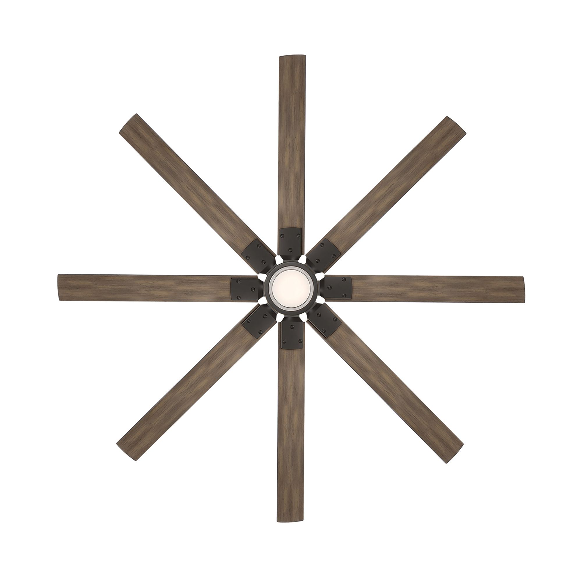 52" Modern Forms Renegade Bronze LED Smart Ceiling Fan - Made to Order in scene