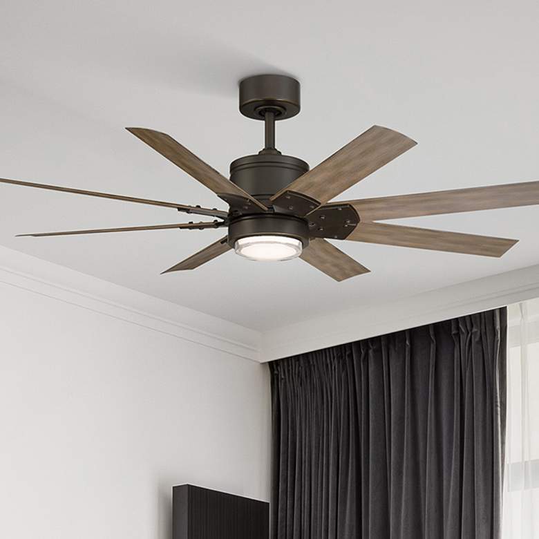 Image 2 52 inch Modern Forms Renegade Bronze LED Smart Ceiling Fan