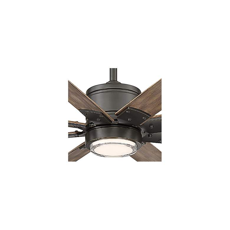 Image 4 52" Modern Forms Renegade Bronze LED Smart Ceiling Fan more views