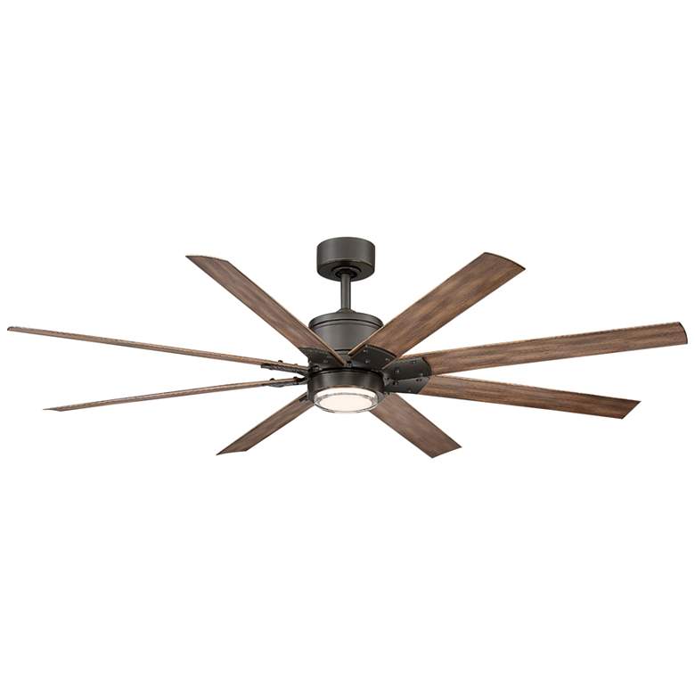 Image 6 52" Modern Forms Renegade Bronze LED Wet Rated Smart Ceiling Fan more views