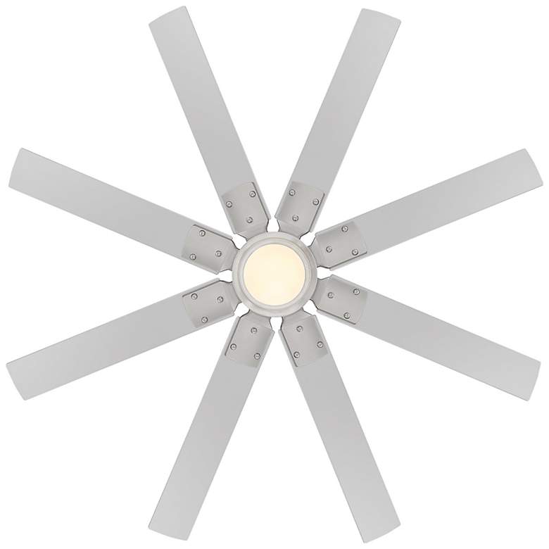 Image 6 52" Modern Forms Renegade Brushed Nickel 3500K LED Smart Ceiling Fan more views
